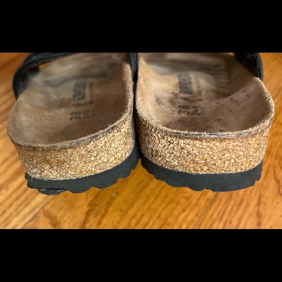 EUC Birkenstock Strappy Sandals, Black - Picture 4 of 5